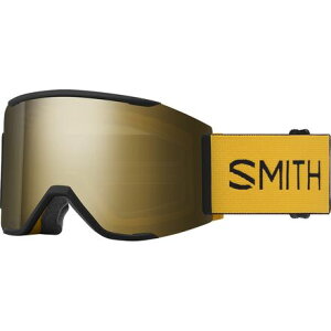 (���) �X�~�X �X�N�A�b�h �}�O �S�[�O���Y Smith Squad MAG Goggles Limited Saffron Splock ChromaPop Sun Black Gold Mirror