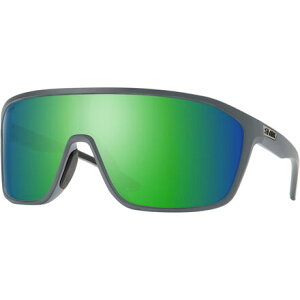 (���) �X�~�X �u�[���^�E�� �N���}�|�b�v �T���O���X Smith Boomtown ChromaPop Sunglasses Matte Cement/ChromaPop Polarized Green Mirror