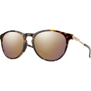 (���) �X�~�X �����_�[ �N���}�|�b�v �|�[�����C�Y�h �T���O���X Smith Wander ChromaPop Polarized Sunglasses Tortoise/ChromaPop Polarized Rose Gold Mirror