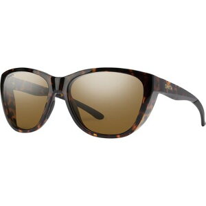 (���) �X�~�X �V���[�� �N���}�|�b�v �|�[�����C�Y�h �T���O���X Smith Shoal ChromaPop Polarized Sunglasses Tortoise/ChromaPop Glass Polar Brown