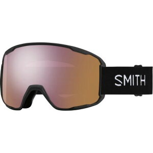 (���) �X�~�X �S�[�O���Y Smith Preview Goggles Black/ChromaPop Everyday Rose Gold Mirror