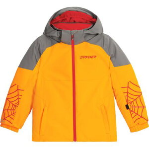 (���) �X�p�C�_�[ �g�h���[ �`�������W���[ �W���P�b�g - �g�b�h���[ Spyder toddler Challenger Jacket - Toddlers' Orange Pop