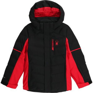 (���) �X�p�C�_�[ �L�b�Y �C���p���X �V���Z�e�B�b�N �_�E�� �W���P�b�g - �L�b�Y Spyder kids Impulse Synthetic Down Jacket - Kids' Black