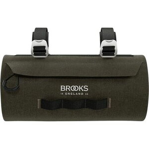 (���) �u���b�N�X�C���O�����h �X�P�[�v �n���h���o�[ �|�[�` Brooks England Scape Handlebar Pouch Mud Green