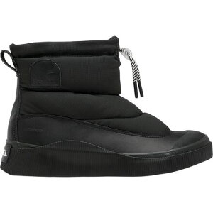 (���) �\���� ���f�B�[�X �A�E�g n �A�o�E�g Iv Wp �p�t�B�[ �u�[�c - �E�B�����Y SOREL women Out N About IV WP Puffy Boot - Women's Black/Chalk