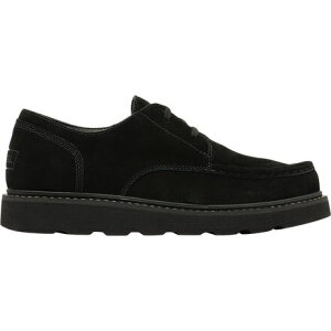 (���) �\���� �����Y 62 �����r�[ �V���[�Y - �����Y SOREL men Slabtown 62 Wallabee Shoe - Men's Black/Bleached Ceramic