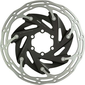(���) �X���� �Z���^�[���C�� XR ���[�^�[ - 6 �{���g SRAM Centerline XR Rotor - 6 Bolt Black/Silver
