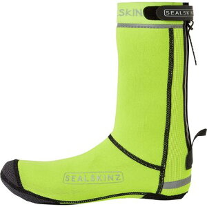 (���) �V�[���X�L���Y �I�[�� �E�F�U�[ �T�C�N�� �I�[�o�[�V���[ SealSkinz Hempton All Weather Closed-Sole Cycle Overshoe Neon Yellow