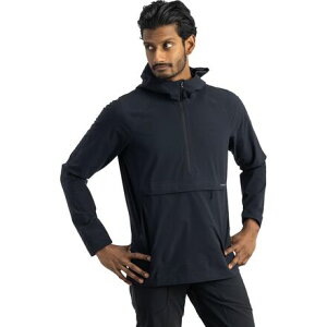 (���) �Z�u�����b�V���C���_�X�g���[�Y �����Y �L���b�V�� �A�m���b�N - �����Y 7mesh Industries men Cache Anorak - Men's Black
