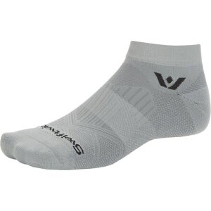 (���) �X�E�B�t�g�E�B�b�N �A�X�p�C���[ �A���N�� �\�b�N Swiftwick Aspire Ankle Sock Circuit Pewter