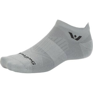 (���) �X�E�B�t�g�E�B�b�N �A�X�p�C���[ �m�[ �V���[ �^�u �\�b�N Swiftwick Aspire No Show Tab Sock Circuit Pewter