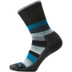 (���) �X�}�[�g�E�[�� �G�u���f�C �}���`-�X�g���C�v �N���[ �\�b�N Smartwool Everyday Multi-Stripe Crew Sock Charcoal