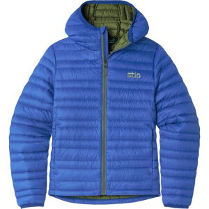 (���) �X�e�B�I �L�b�Y �t�[�f�b�g �_�E�� �W���P�b�g - �L�b�Y STIO kids Pinion Hooded Down Jacket - Kids' Intrinsic Blue
