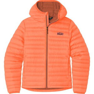 (���) �X�e�B�I �L�b�Y �t�[�f�b�g �_�E�� �W���P�b�g - �L�b�Y STIO kids Pinion Hooded Down Jacket - Kids' Neon Bloom