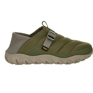 (���) �e�o �����Y ���G���o�[ �L�����v �X���b�p - �����Y Teva men Reember Camp Slipper - Men's Dark Olive