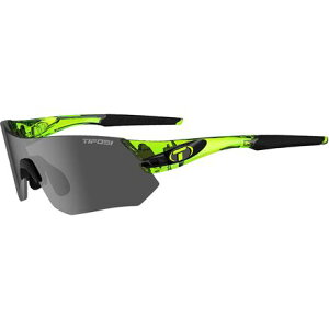 (���) �e�B�t�H�[�W �I�v�e�B�N�X �c�@�� �T���O���X Tifosi Optics Tsali Sunglasses Crystal Neon Green/Smoke/AC Red/Clear