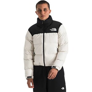 (���) �m�[�X�t�F�C�X ���f�B�[�X 1996 ���g�� �k�v�V �W���P�b�g - �E�B�����Y The North Face women 1996 Retro Nuptse Jacket - Women's White Dune/TNF Black/Recycled Down