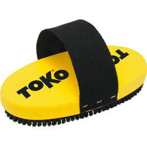 (���) �g�R �I�[�o�� �x�[�X �u���b�V�� + �X�g���b�v Toko Oval Base Brush + Strap Horsehair