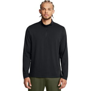 (���) �A���_�[�A�[�}�[ �����Y ���[�V���� 1/4-�W�b�v �g�b�v - �����Y Under Armour men Motion 1/4-Zip Top - Men's Black