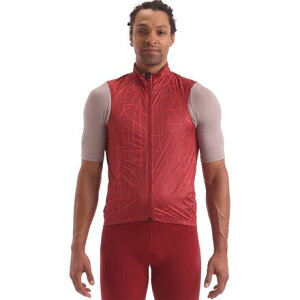 (���) ���F���V�I �����Y ���C�� �Z �E�B���h �x�X�g - �����Y Velocio men Line SE Wind Vest - Men's Oxide Red