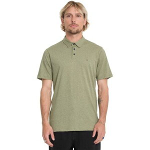 (���) �{���R�� �����Y ���E�U�[ �|�� �V���c - �����Y Volcom men Wowzer Polo Shirt - Men's Thyme