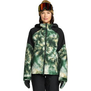 (���) �{���R�� ���f�B�[�X �A�Q�[�g �C���T���[�e�b�h �W���P�b�g - �E�B�����Y Volcom women Agate Insulated Jacket - Women's Green