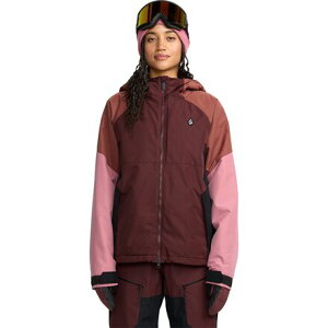 (���) �{���R�� ���f�B�[�X �A�Q�[�g �C���T���[�e�b�h �W���P�b�g - �E�B�����Y Volcom women Agate Insulated Jacket - Women's Oxblood