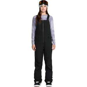 (���) �{���R�� ���f�B�[�X �X�E�B�t�g �r�u �I�[�o�[�I�[�� - �E�B�����Y Volcom women Swift Bib Overall - Women's Black