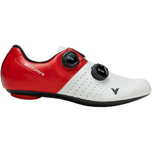 (���) �x���[�`�F �T�C�N�����O �V���[�Y Vittoria Cycling Shoes Veloce Cycling Shoe White/Red