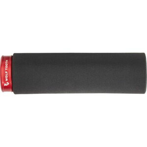 (���) �E���t�g�D�[�X�R���|�[�l���c ���b�N-�I�� �t�@�b�g �|�E �O���b�v Wolf Tooth Components Lock-On Fat Paw Grip Black Grip w/ Red Collar