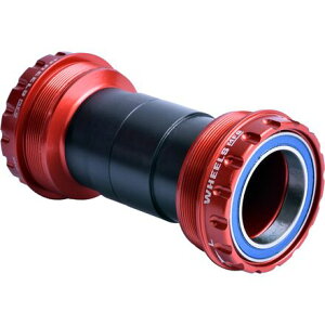 (���) �z�C�[��Mfg T47 �A�Ctpbp^dp �{�g�� �u���P�b�g - ABEC-3 Wheels Mfg T47 Outboard Bottom Bracket - ABEC-3 Red