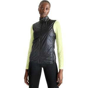 (���) �I�������j���O ���f�B�[�X �E�F�U�[ �x�X�g - �E�B�����Y On Running women Weather Vest - Women's Black