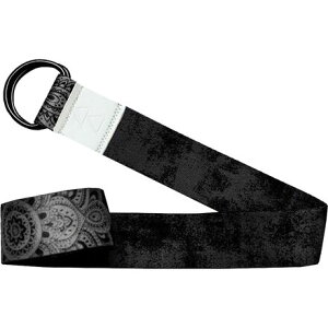(���) ���K �f�U�C�� ���{ ���K �X�g���b�v Yoga Design Lab Yoga Strap Mandala Black