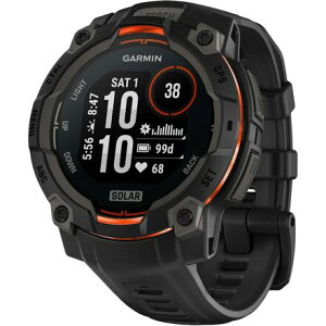(���) �K�[�~�� �C���X�e�B���N�g 3 �\�[���[ �X�|�[�c �E�H�b�` Garmin Instinct 3 Solar Sport Watch Black/Black