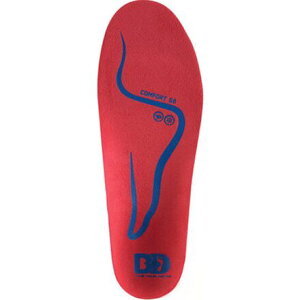 (���) �R���t�H�[�g S8 �C���\�[���Y - �~�b�h �A�[�` BootDoc Comfort S8 Insoles - Mid Arch Red