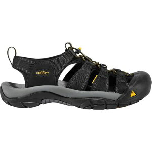 (���) �L�[�� �����Y �j���[�|�[�g �G�C�`�c�[ �T���_�� - �����Y KEEN men Newport H2 Sandal - Men's Black