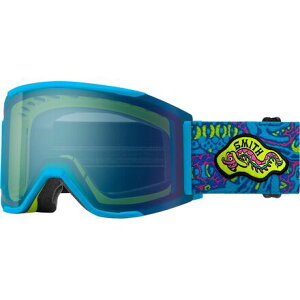 (���) �X�~�X �X�N�A�b�h �}�O ���E �u���b�W �t�B�b�g �S�[�O���Y Smith Squad MAG Low Bridge Fit Goggles Killer Acid/ChrPop Evryday Blue/Storm Yellow