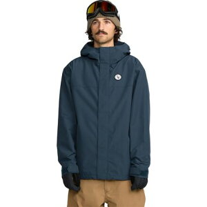 (���) �{���R�� �����Y �W���P�b�g - �����Y Volcom men Buckthreeeighty Jacket - Men's Deep Blue