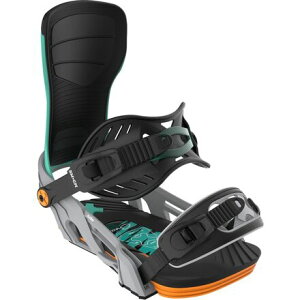 (���) �x���g���^�� �A�N�V���� �X�m�[�{�[�h �o�C���f�B���O - Bent Metal Axtion Snowboard Binding - 2026 Grey/Green