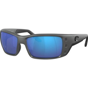 (���) �R�X�^ �p�[�~�b�g 580G �|�[�����C�Y�h �T���O���X Costa Permit 580G Polarized Sunglasses Matte Gray Blue Mirror 580g