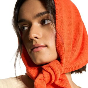 (���) �X�J�[�t Callahan Hankerchief Scarf Red Orange