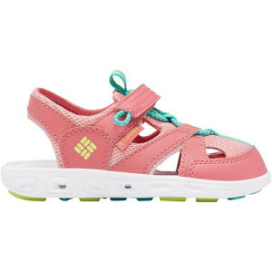 (���) �R�����r�A �e�b�N�T�� �E�F�[�u �E�H�[�^�[ �V���[�Y - ���g�� �K�[���Y Columbia Techsun Wave Water Shoe - Little Girls' Wild Salmon/Voltage