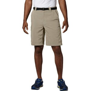 (���) �R�����r�A �����Y �V���o�[ ���b�W 10IN �J�[�S �V���[�g - �����Y Columbia men Silver Ridge 10in Cargo Short - Men's Fossil