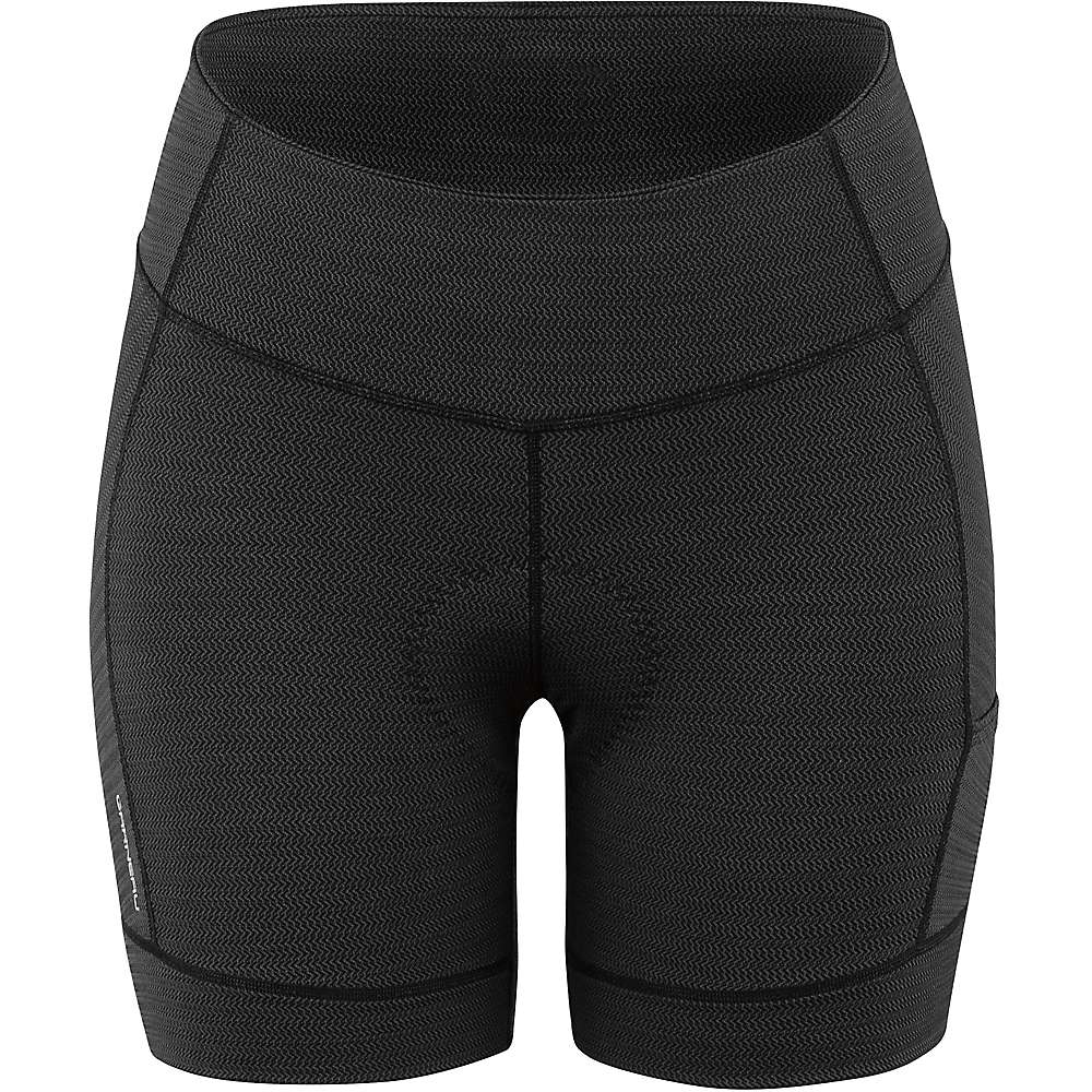 最終値下げ(取寄) ルイガノ ウィメンズ フィット センサー テクスチャー 5.5 インチ ショート Louis Garneau Louis Garneau Women's Fit Sensor Texture 5.5 Inch Short Black
