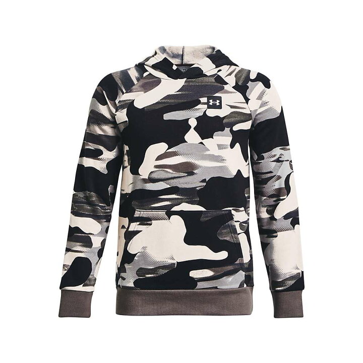 楽天市場】(取寄) アンダーアーマー ボーイズ ライバル フリース プリンテッド ブーディ Under Armour Under Armour Boys' Rival Fleece Printed Hoodie Fresh Clay / Onyx White : スウィートラグ