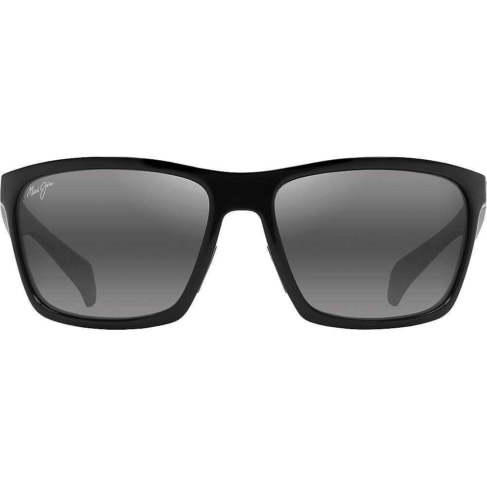 (取寄) マウイ ジム マコア ポーラライズド サングラス Maui Jim Maui Jim Makoa Polarized Sunglasses Gloss Black Neutral Grey