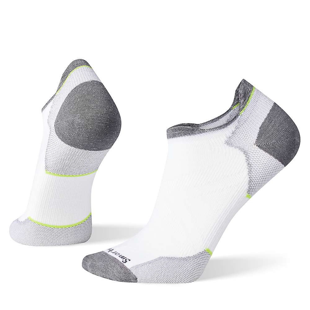 (取寄) スマートウール メンズ ラン ゼロ クッション ロウ アンクル ソック Smartwool Smartwool Men's Run Zero Cushion Low Ankle Sock White