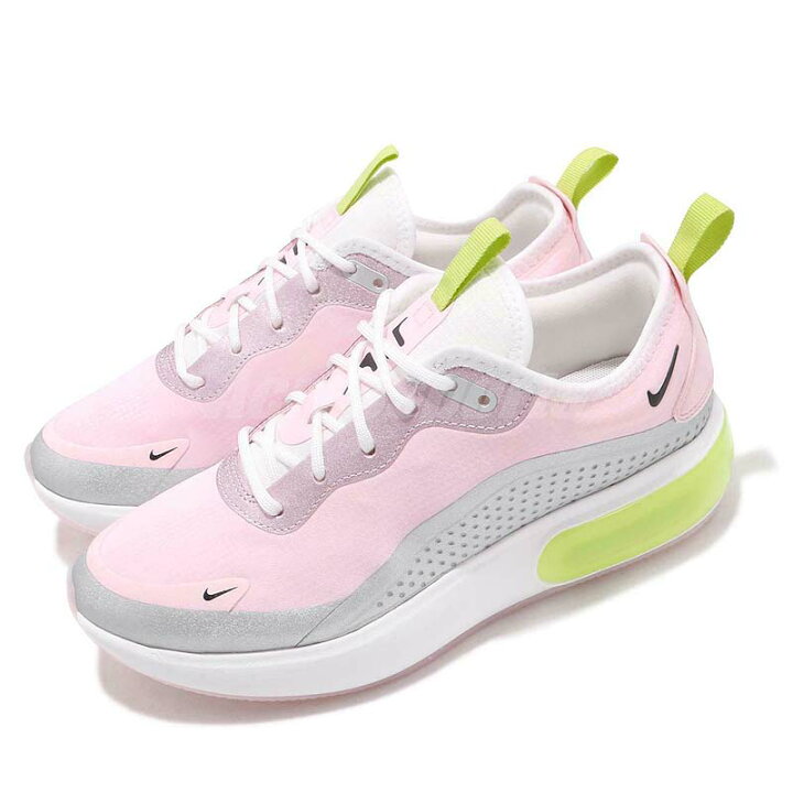 楽天市場 ナイキ スニーカー レディース エアマックス ディア 厚底 ピンク エア マックス Nike Men S Air Max Dia Pink Foam Black Metallic Silver White Cyber 送料無料 スウィートラグ