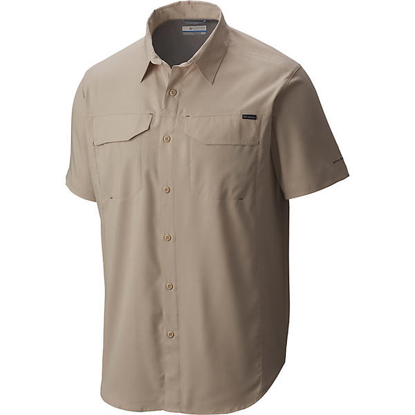 (取寄)コロンビア メンズ シルバー リッジ ライト ショートスリーブ シャツ Columbia Men's Silver Ridge Lite SS  Shirt Fossil 送料無料 | スウィートラグ