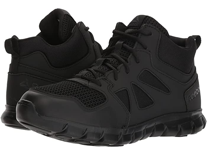 Sublite Men's Work Reebok ミッド タクティカル クッション メンズ (取寄)リーボック Cushion Black Mid Tactical 靴・ブーツ